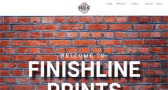 Desktop Screenshot of finishlineprints.com