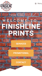 Mobile Screenshot of finishlineprints.com